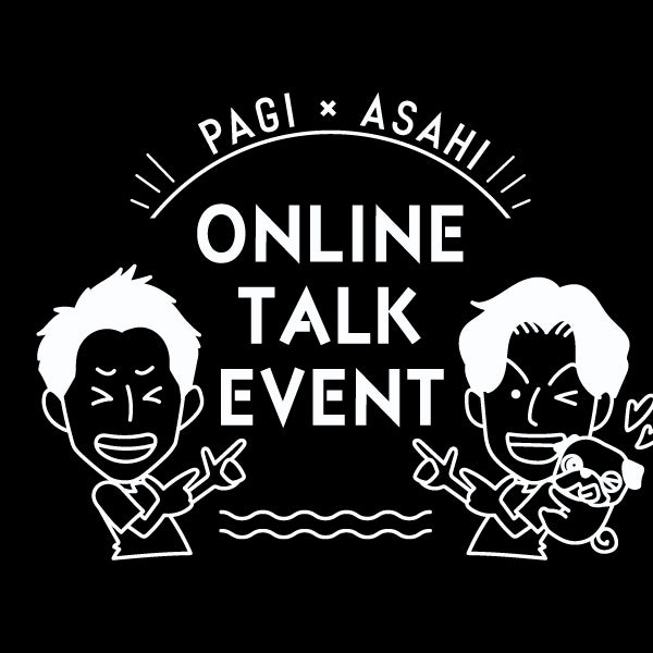 PAGI & ASAHIコラボパーカー