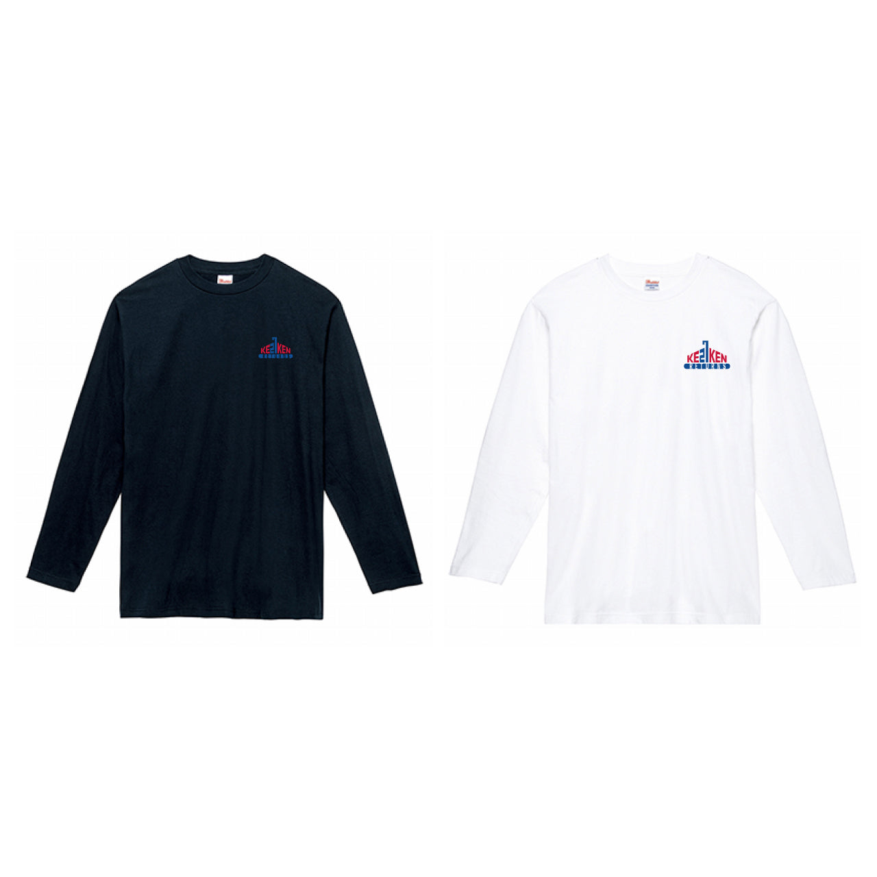 松原健選手オリジナルグッズ「ケニけんリターンズ」長袖Tシャツ【ロゴ:小】