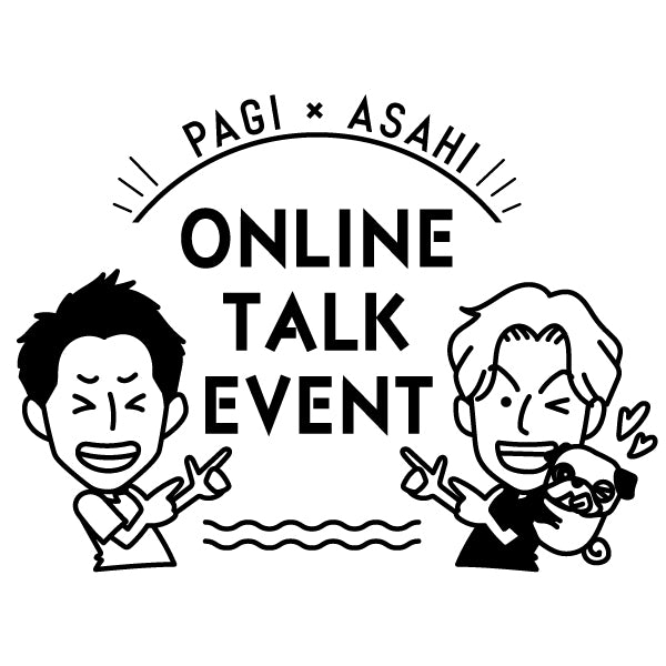 PAGI & ASAHIコラボパーカー