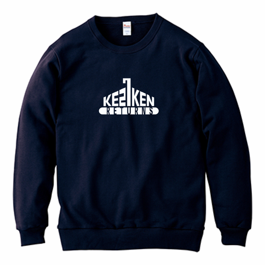 松原健選手オリジナルグッズ「ケニけんリターンズ」スウェット【ロゴ大】